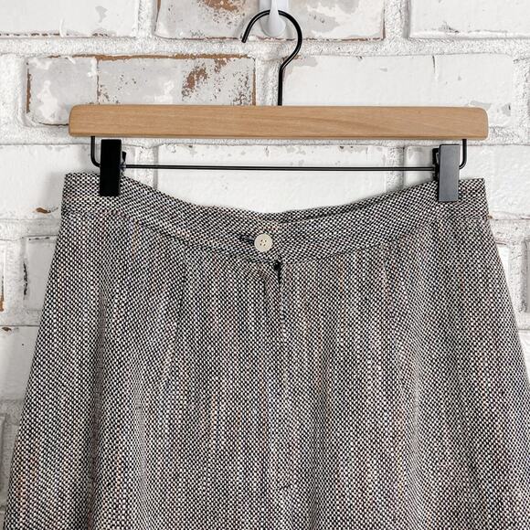 Vintage 70s 80s Royce Ltd New York Tweed Skirt and Double-Breasted Blazer Set 12 - Picture 8 of 16